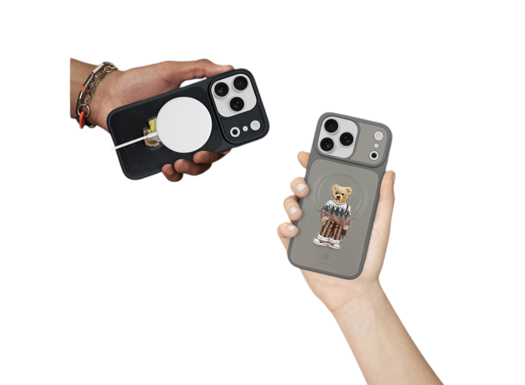 Etui skórzane ZuckBear Aristo do iPhone 17 Pro Max – granatowe