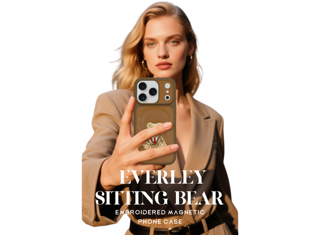 Etui skórzane ZuckBear Everley do iPhone 17 Pro Max – brązowe