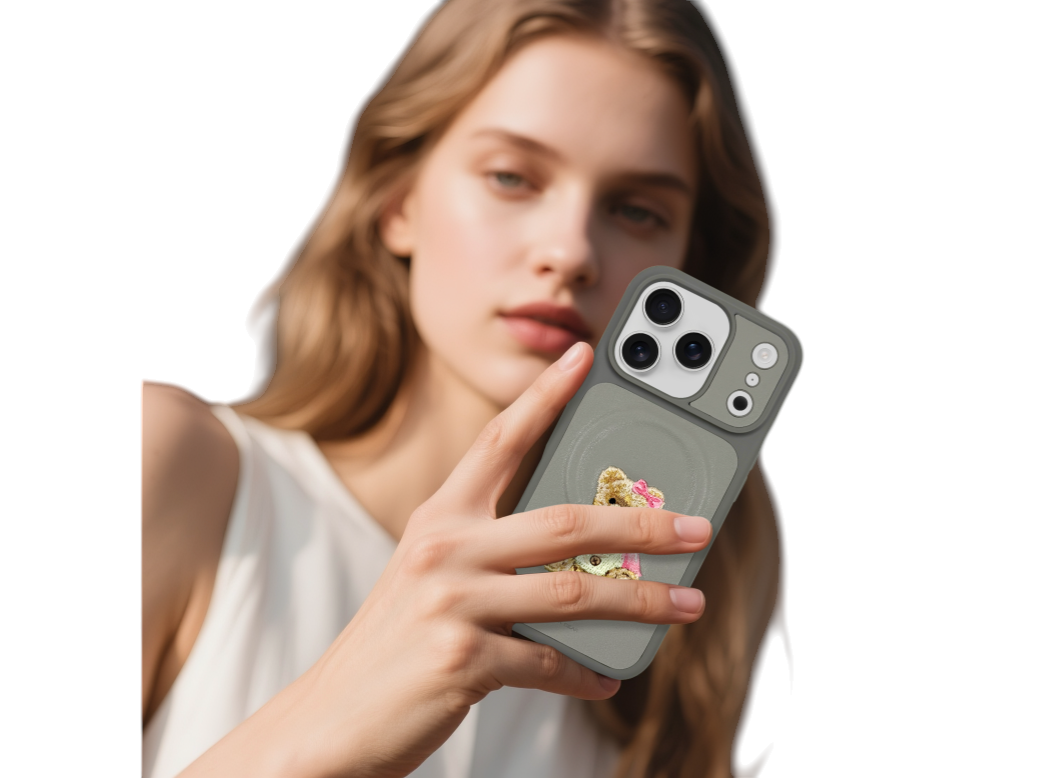 Etui skórzane ZuckBear Everley do iPhone 17 Pro Max – brązowe