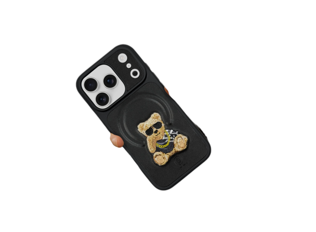 Etui skórzane ZuckBear Everley do iPhone 17 Pro Max – brązowe