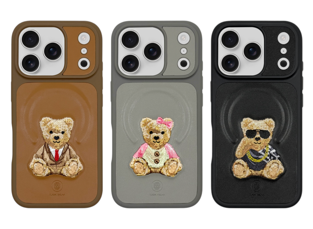 Etui skórzane ZuckBear Everley do iPhone 17 Pro Max – brązowe