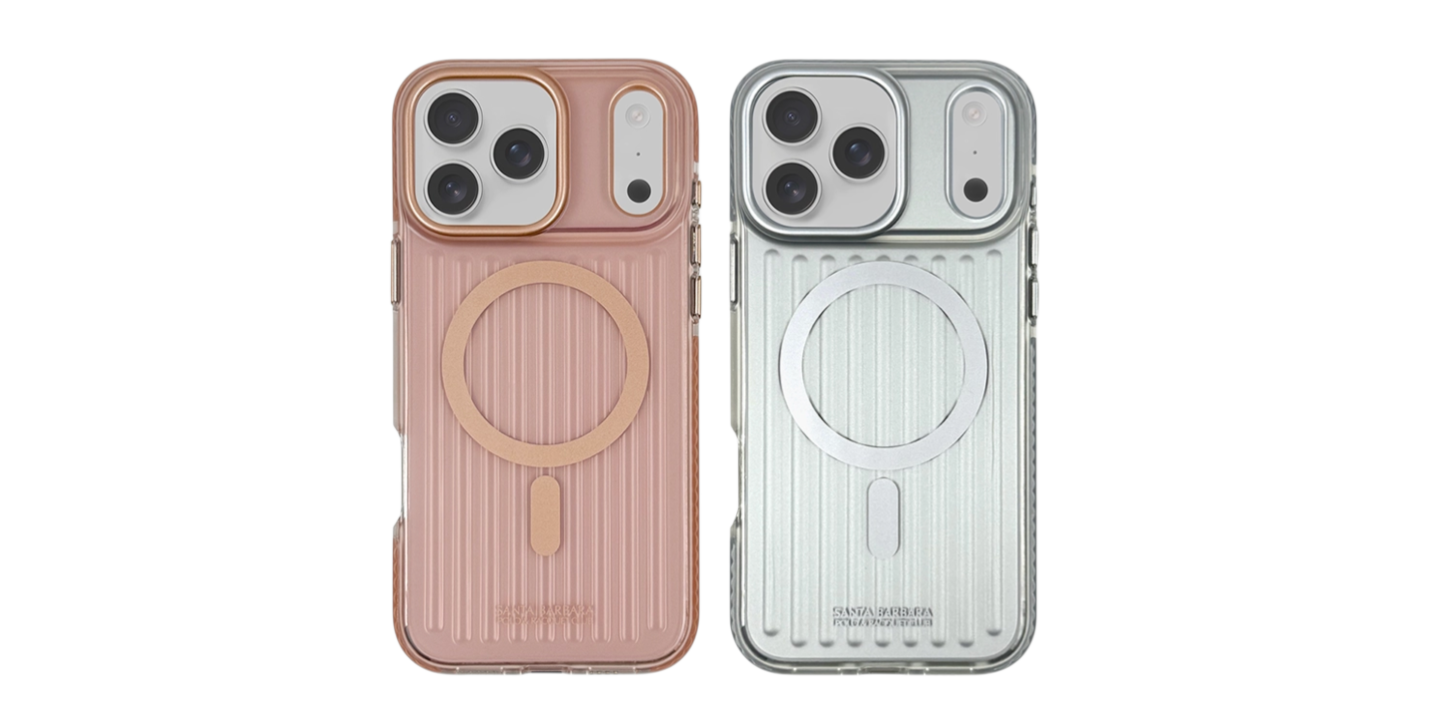 Etui MagSafe do iPhone 17 Pro Max – transparentne, srebrne