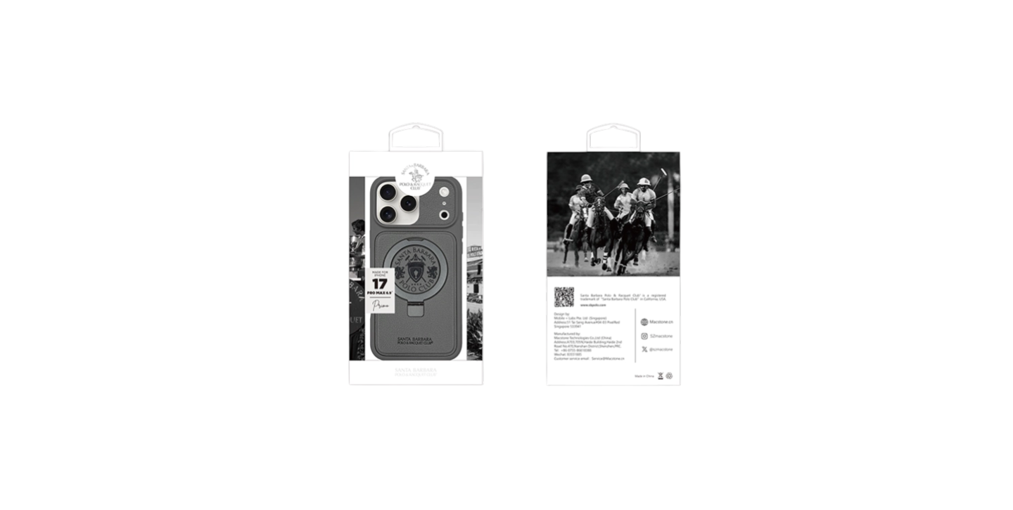 Skórzane Etui MagSafe do iPhone 17 Pro Max – brązowe, z podstawką