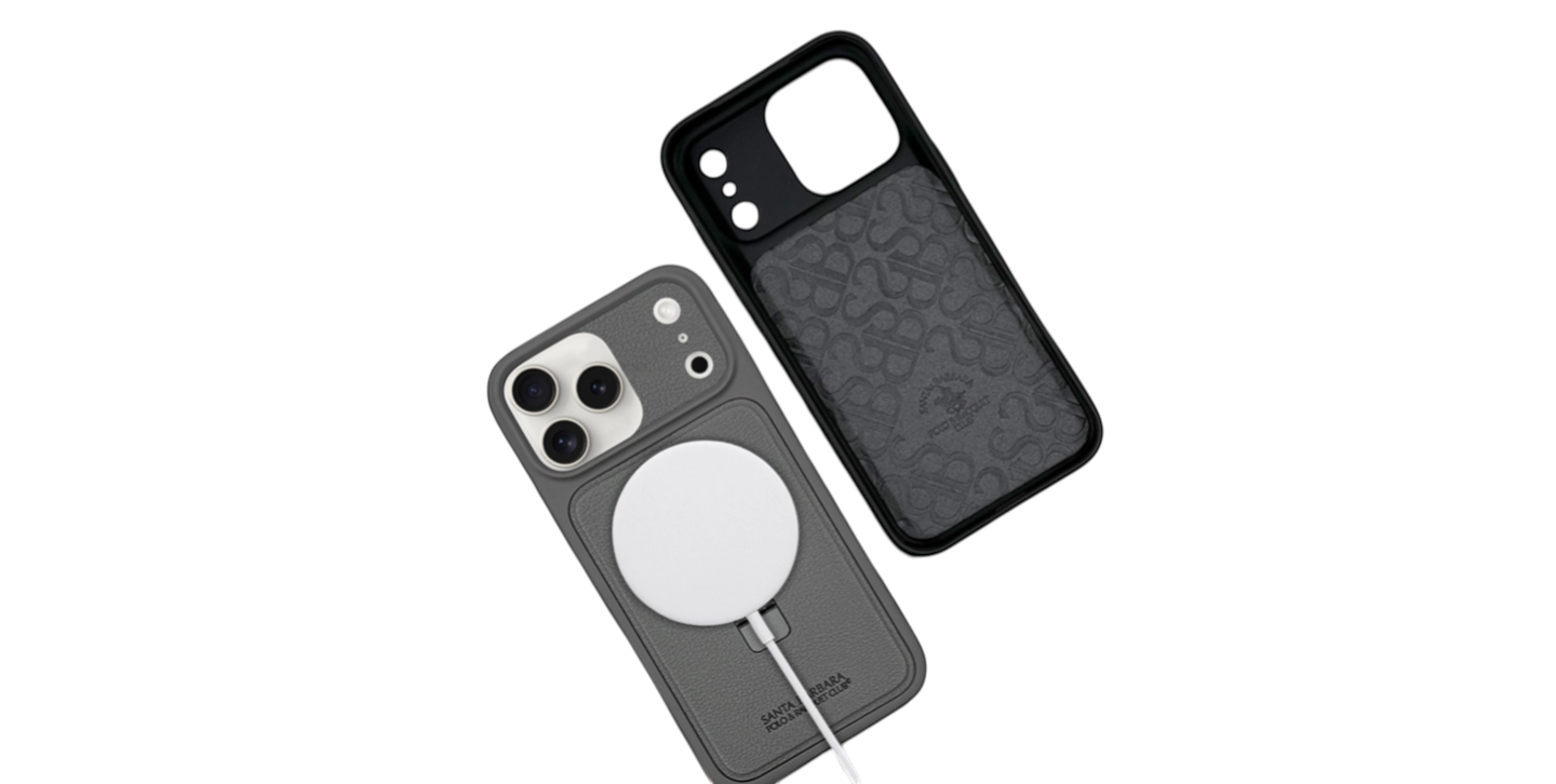 Skórzane Etui MagSafe do iPhone 17 Pro – brązowe, z podstawką